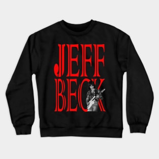 jeff beck played guitar Crewneck Sweatshirt